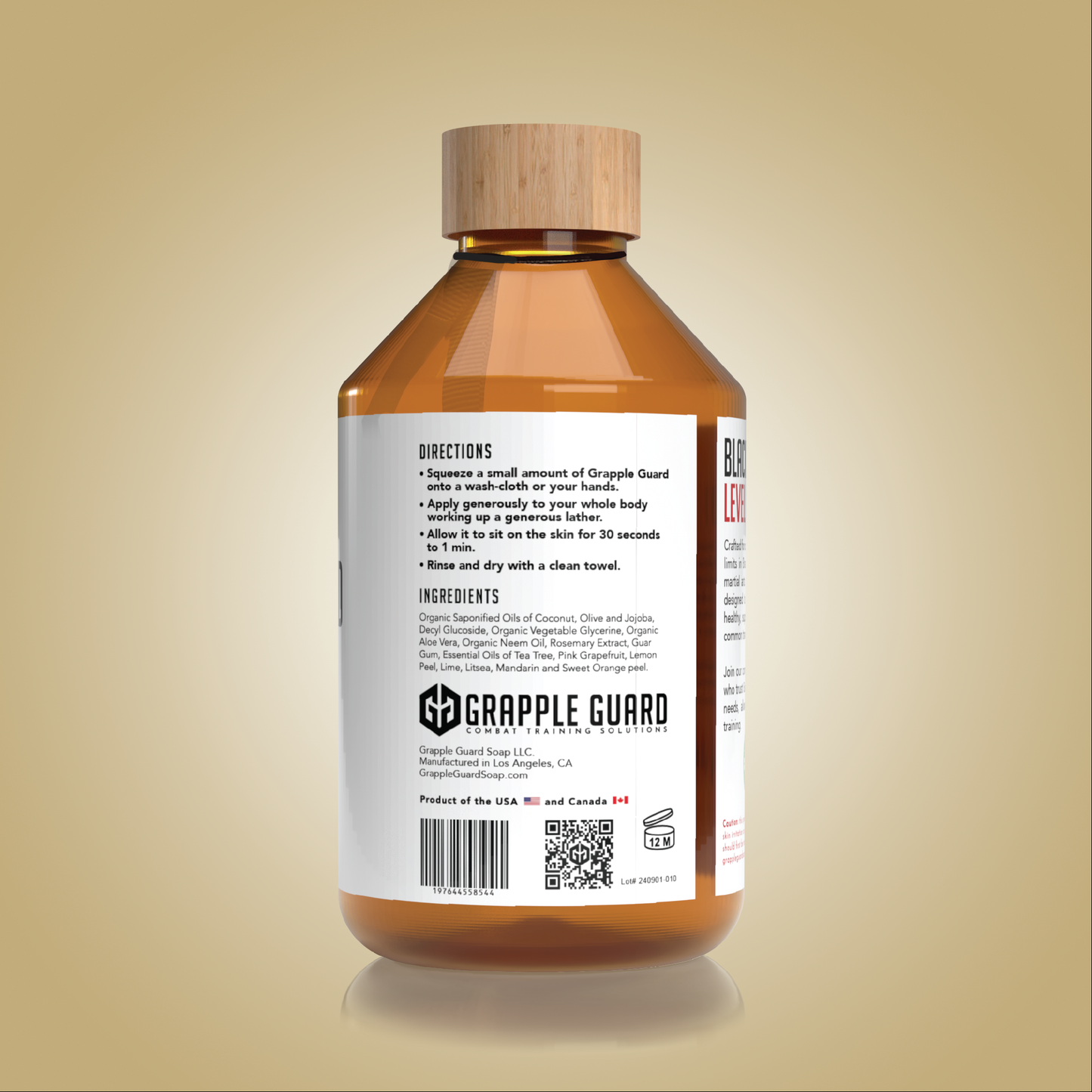 50 PACK Wholesale | 10 oz Grapple Guard Body Wash