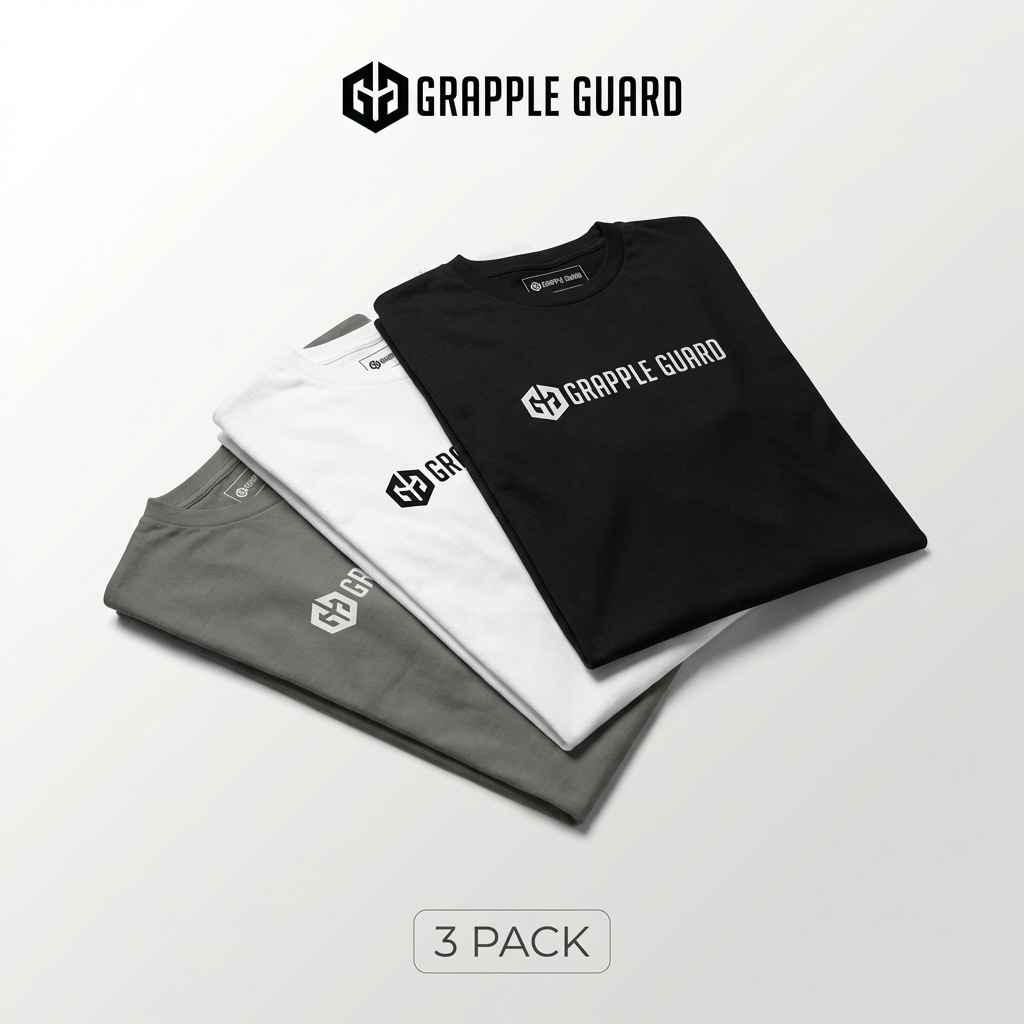 GRAPPLE GUARD | CLASSIC TEE | 3 PACK