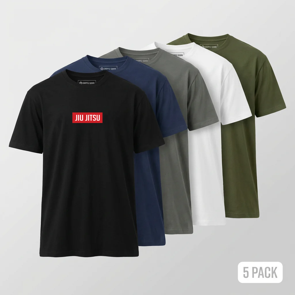 JIU JITSU | CLASSIC STYLE | PREMIUM T-SHIRT | 5 PACK