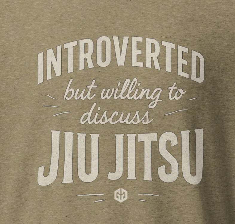 INTROVERT JIU JITSU | VINTAGE STYLE | T-Shirt