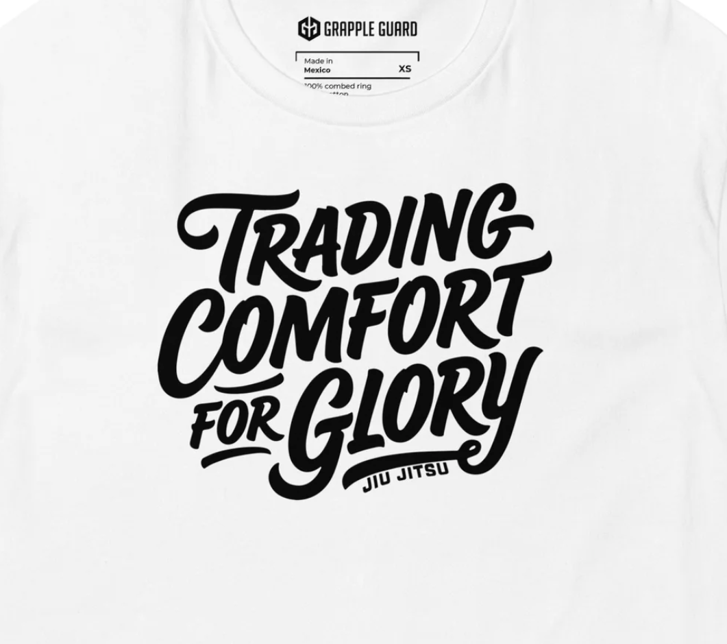 TRADING COMFORT FOR GLORY | PREMIUM FITTED | T-SHIRT
