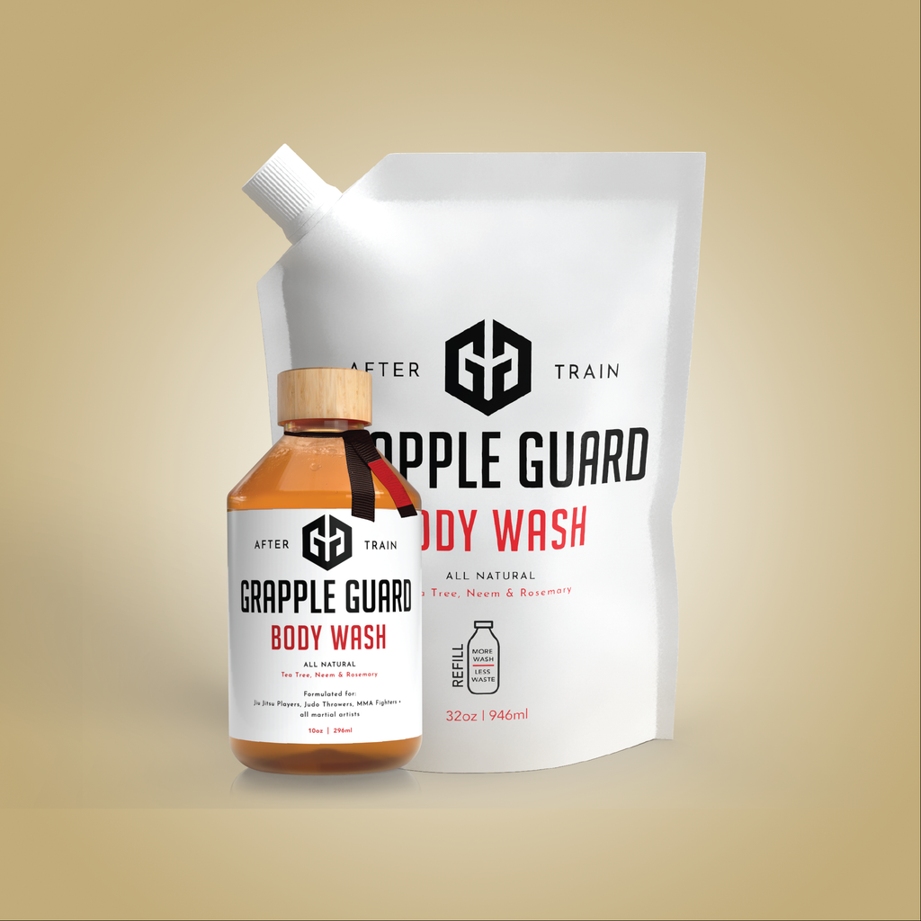 36 oz Bundle of Grapple Guard Body Wash | 1-10oz Bottle & 1-16oz Refil