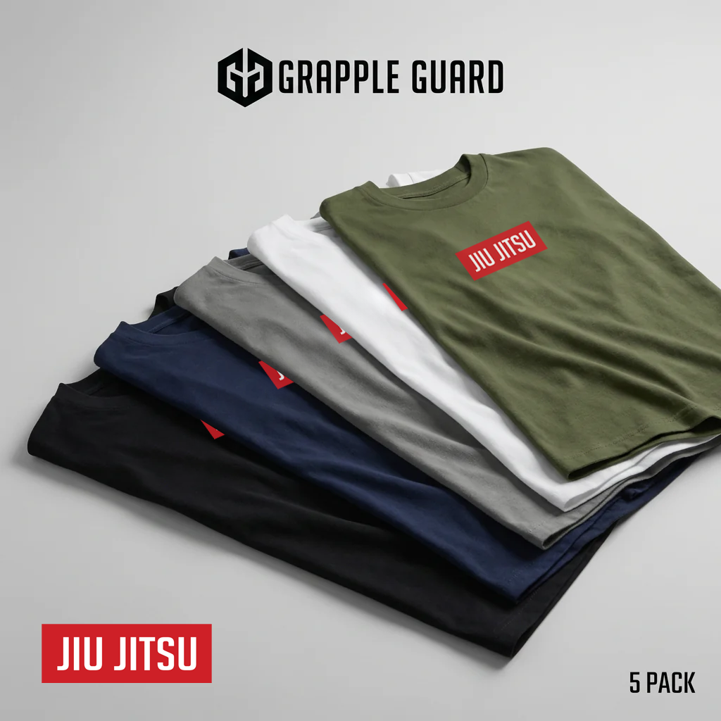 JIU JITSU | CLASSIC STYLE | PREMIUM T-SHIRT |  5 PACK