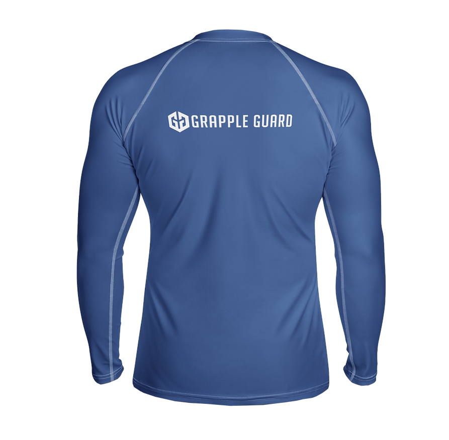 ULTIMATE BLUE | BJJ Rash Guard | Long Sleeve