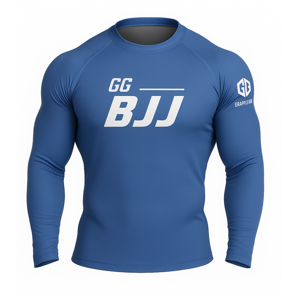 ULTIMATE BLUE | BJJ Rash Guard | Long Sleeve