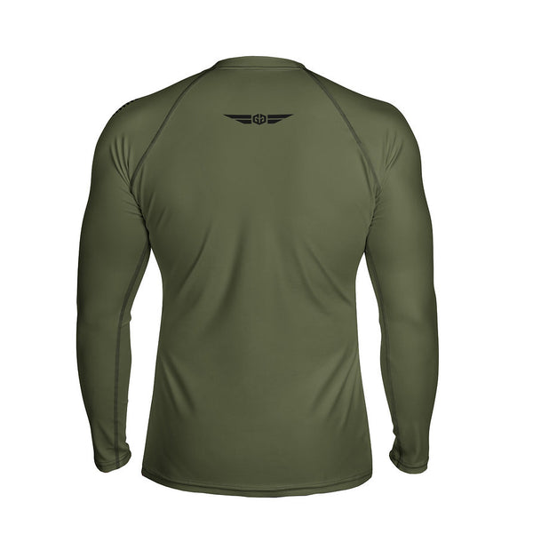 CODE OLIVE | BJJ | Long Sleeve - Rash Guard