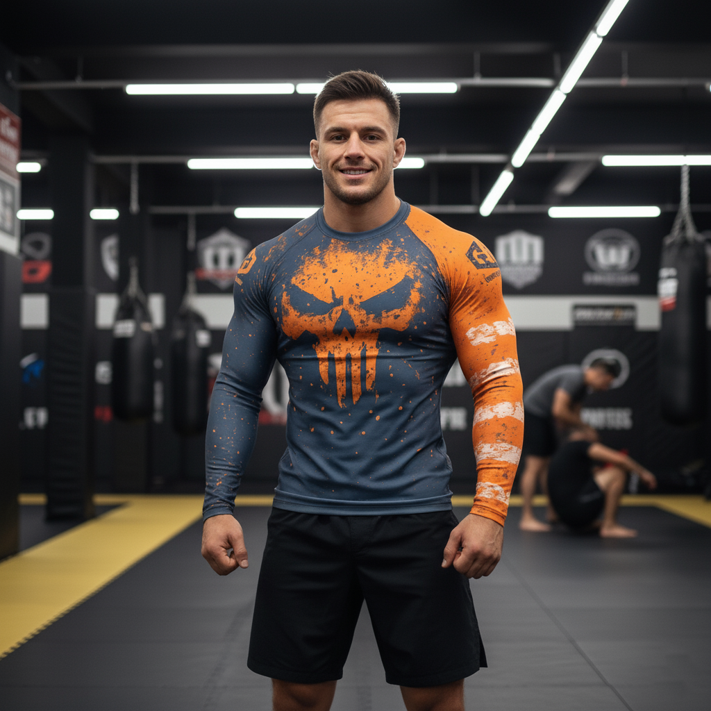 THE WARLORD | BJJ | LONG SLEEVE RASH GUARD