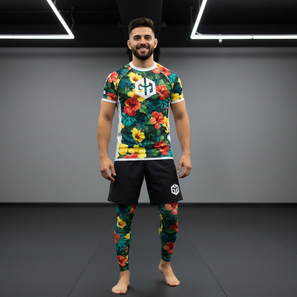 ALOHA GUARD | RASH GUARD & SPATS– Grapple Guard