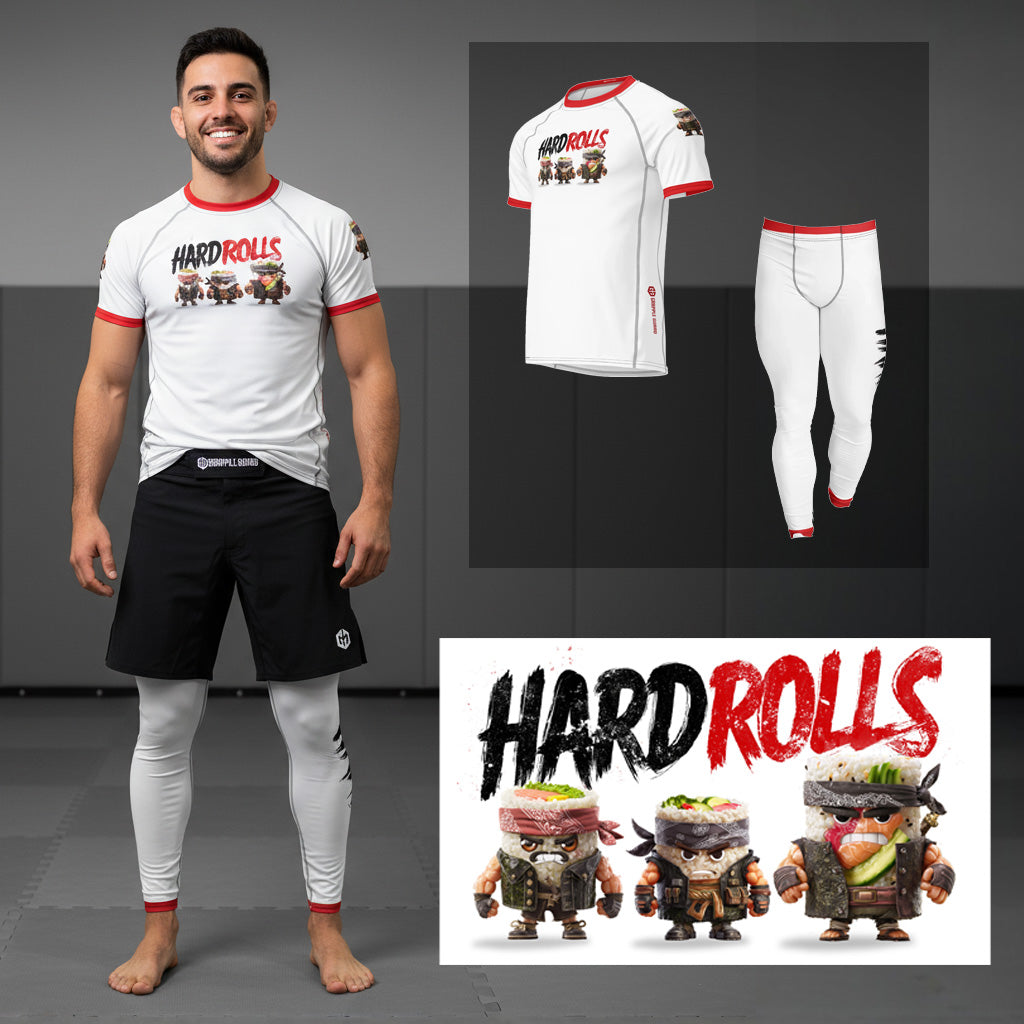 Hard Rolls | Rash Guard & Spats Kit | Bundle– Grapple Guard