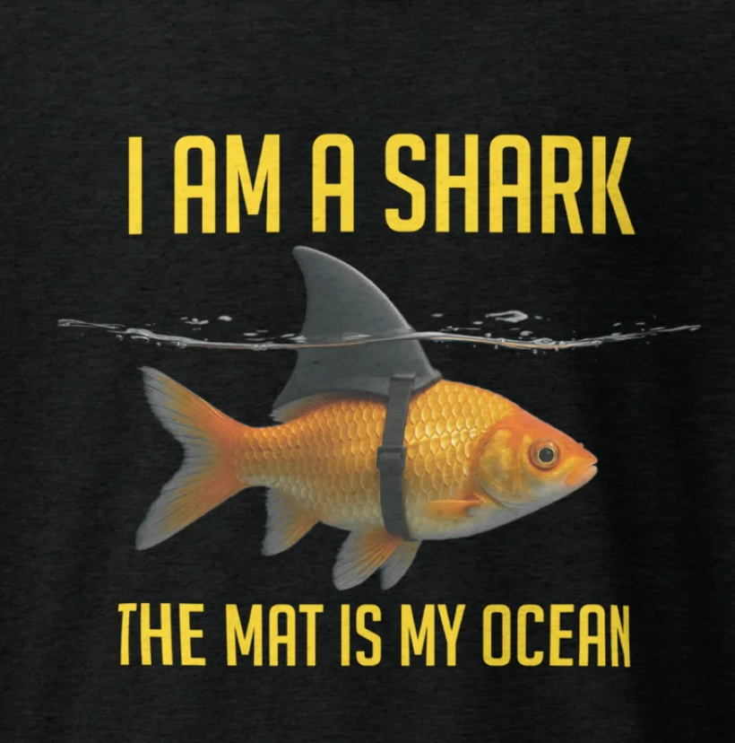 I AM A SHARK | BJJ | Tri Blend T- Shirt
