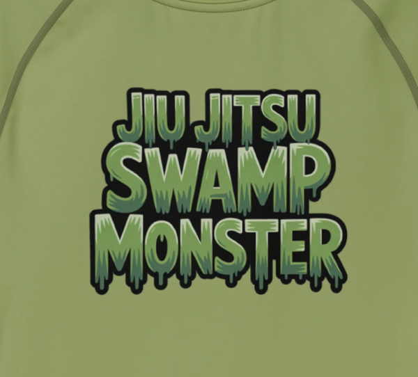 SWAMP MONSTER GREEN | RASH GUARD
