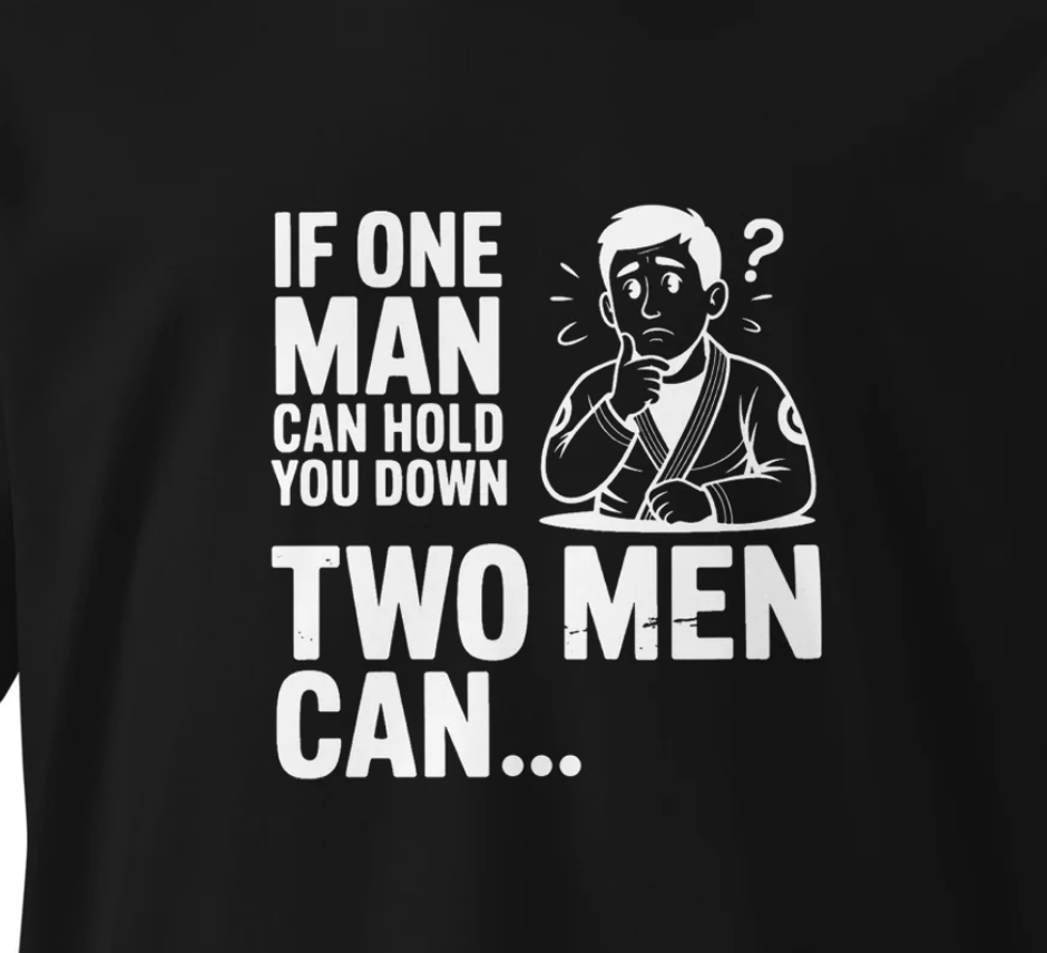 IF ONE MAN CAN HOLD YOU DOWN | CLASSIC STYLE | PREMIUM COTTON | T-SHIRT