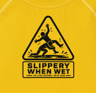 SLIPPERY WHEN WET | RASH GUARD