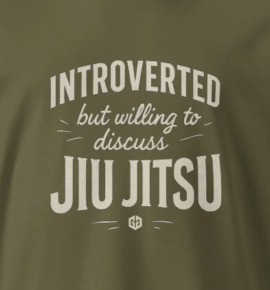 INTROVERT JIU JITSU | CLASSIC STYLE | PREMIUM COTTON | T-SHIRT