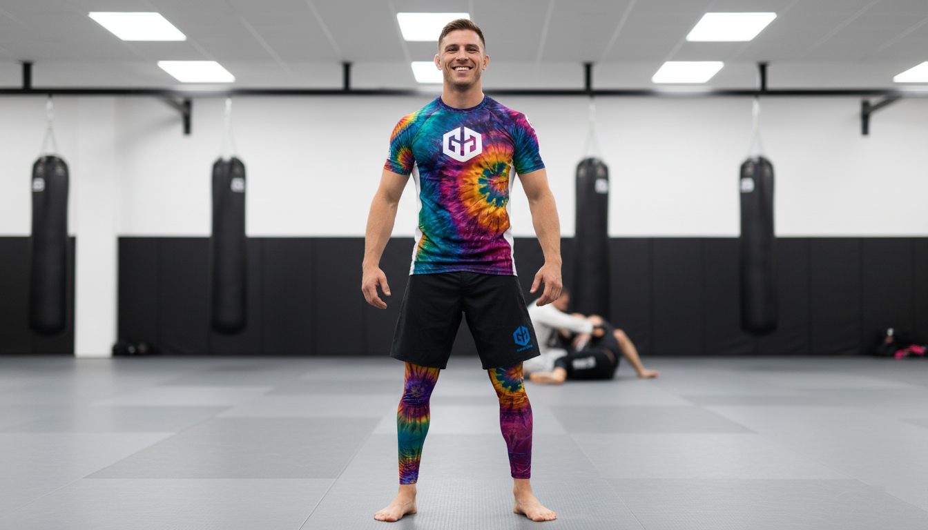 TIE DYE TAKEDOWN | BJJ | RASH GUARD