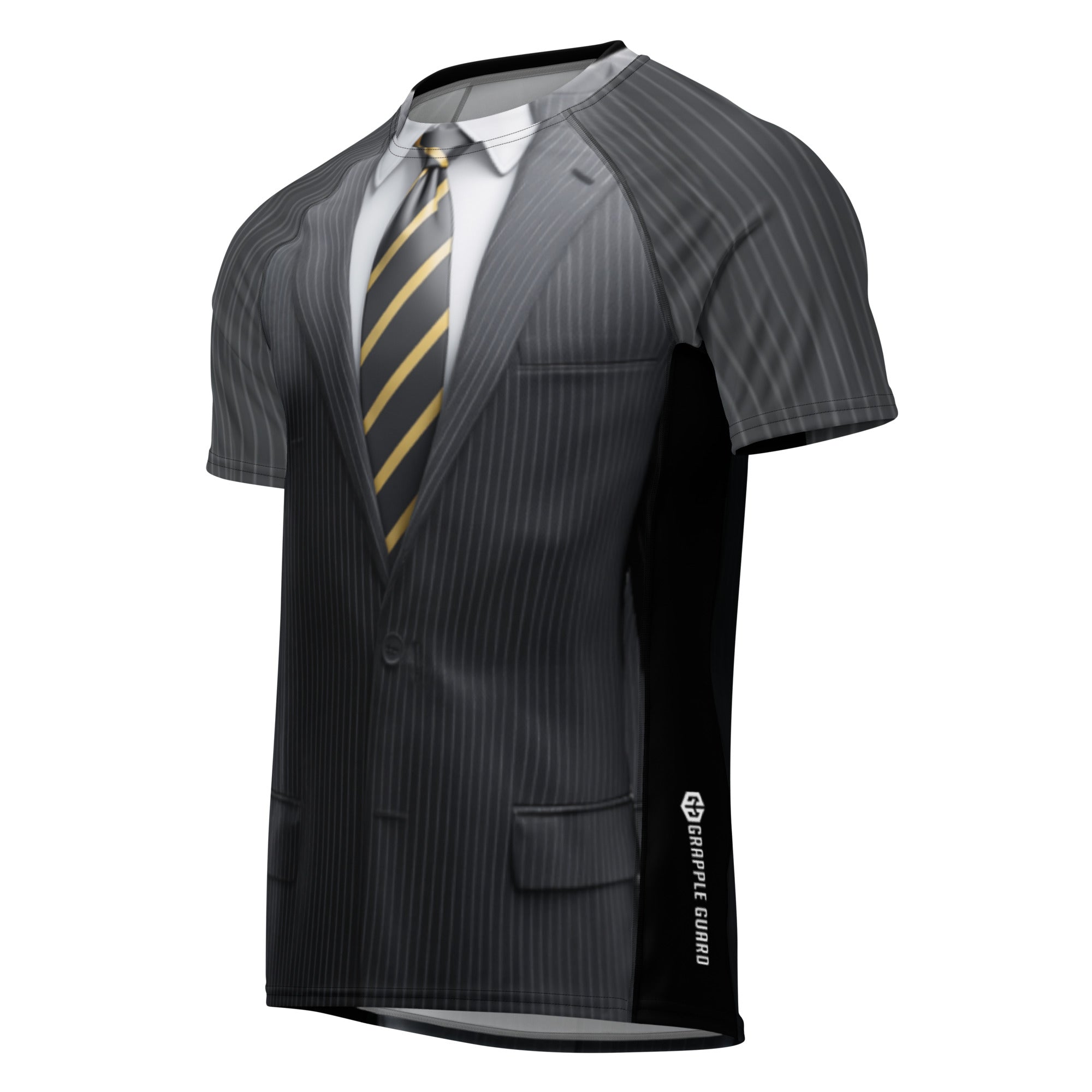 WHITE BELT OF WALL STREET | BJJ | Rash Guard– Grapple Guard