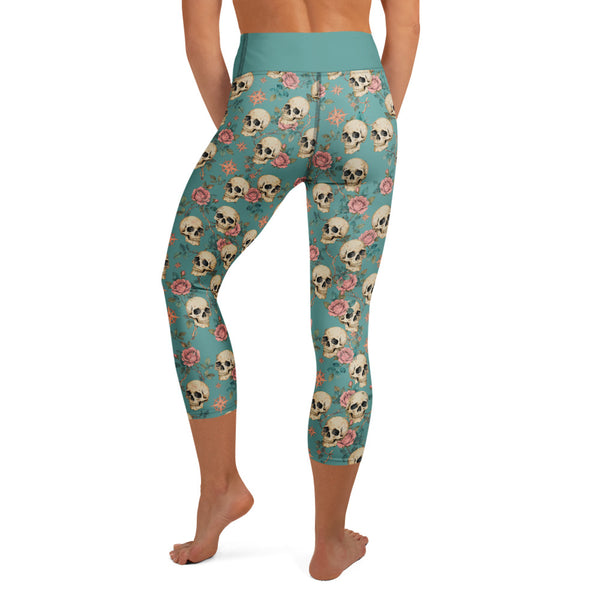 SKULLS AND ROSES TEAL | BJJ | SPATS
