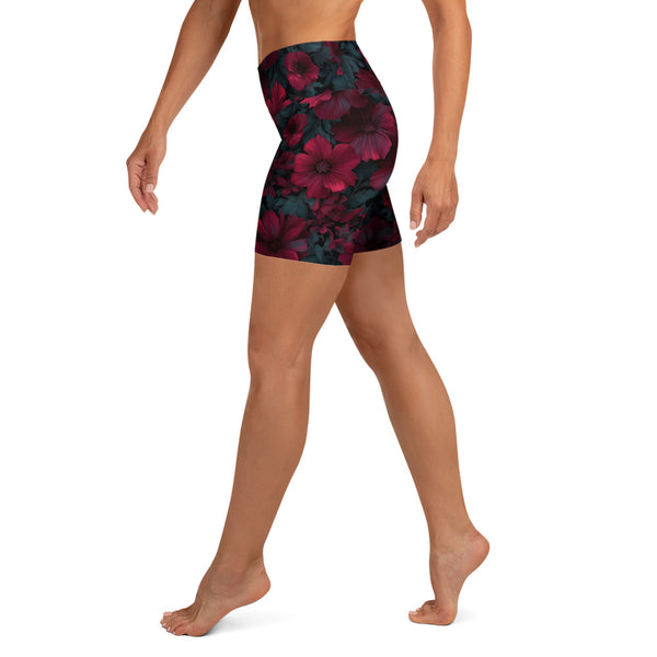 CRIMSON BLOOM | BJJ | SPATS SHORTS