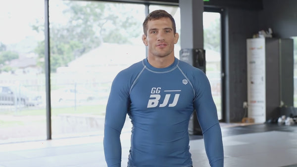 ULTIMATE BLUE | BJJ Rash Guard | Long Sleeve